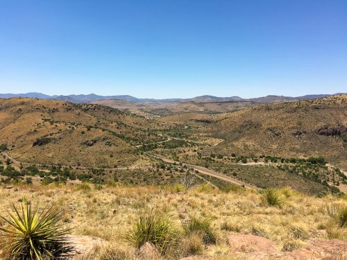 View from Fort Davis State Park scenic drive.