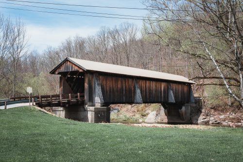 The town of Livingston Manor is home to covered bridges. The area is also well-known for its fly-fishing.
